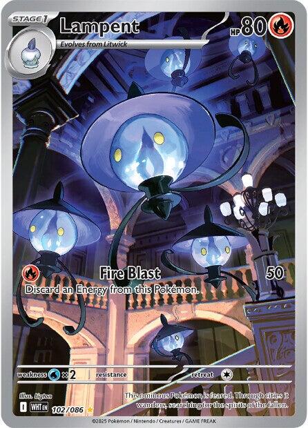Lampent (102/086) [Scarlet & Violet: White Flare] | Chromatic Games
