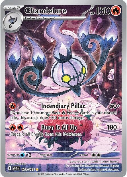 Chandelure (103/086) [Scarlet & Violet: White Flare] | Chromatic Games