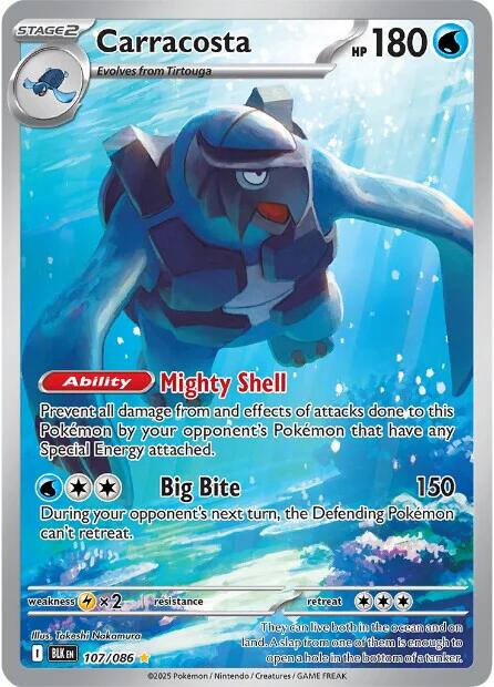 Carracosta (107/086) [Scarlet & Violet: Black Bolt] | Chromatic Games