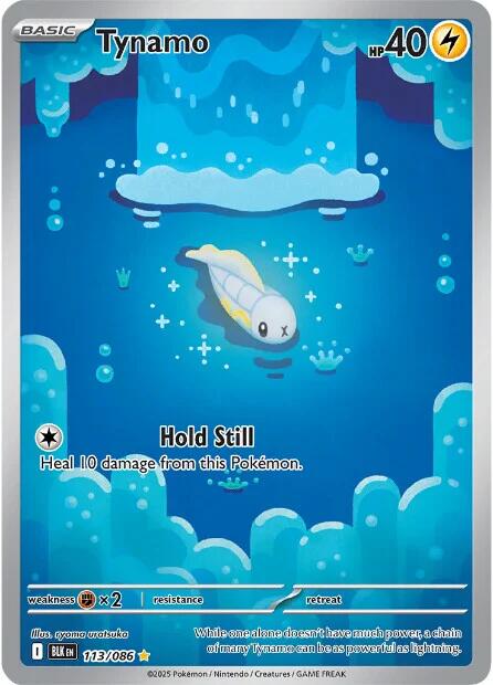 Tynamo (113/086) [Scarlet & Violet: Black Bolt] | Chromatic Games