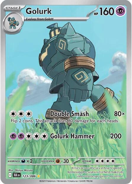 Golurk (123/086) [Scarlet & Violet: Black Bolt] | Chromatic Games