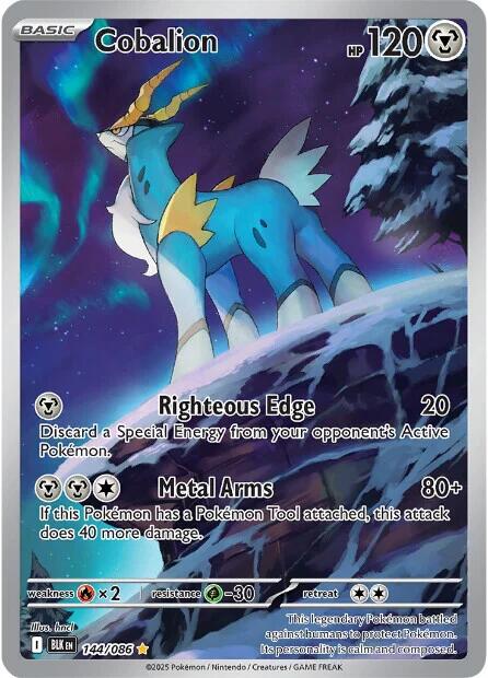 Cobalion (144/086) [Scarlet & Violet: Black Bolt] | Chromatic Games