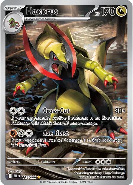 Haxorus (147/086) [Scarlet & Violet: Black Bolt] | Chromatic Games