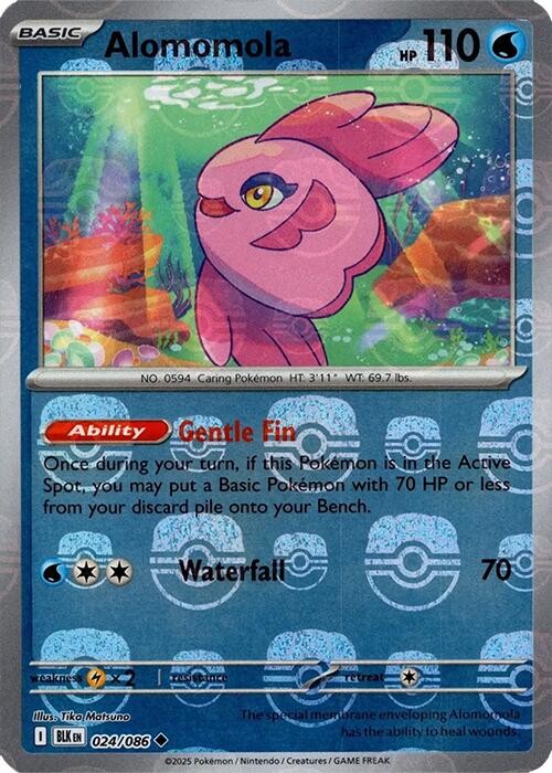 Alomomola (024/086) (Master Ball Pattern) [Scarlet & Violet: Black Bolt] | Chromatic Games