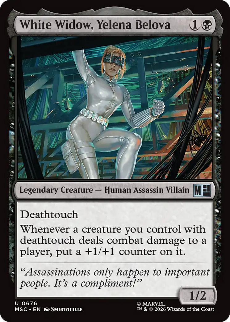 White Widow, Yelena Belova [Marvel Super Heroes Commander] | Chromatic Games