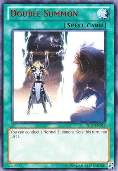Double Summon (Blue) [DL17-EN017] Rare | Chromatic Games