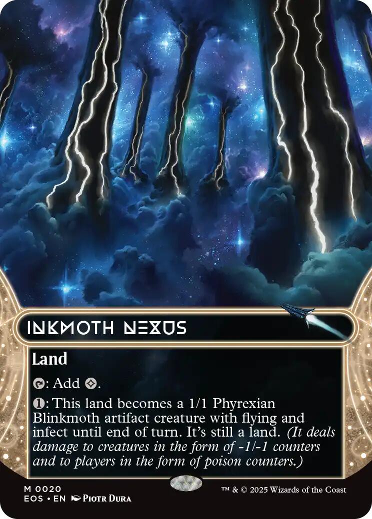 Inkmoth Nexus (0020) (Borderless) [Edge of Eternities: Stellar Sights] | Chromatic Games