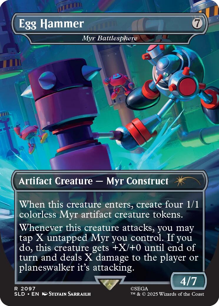 Egg Hammer - Myr Battlesphere [Secret Lair Drop Series] | Chromatic Games