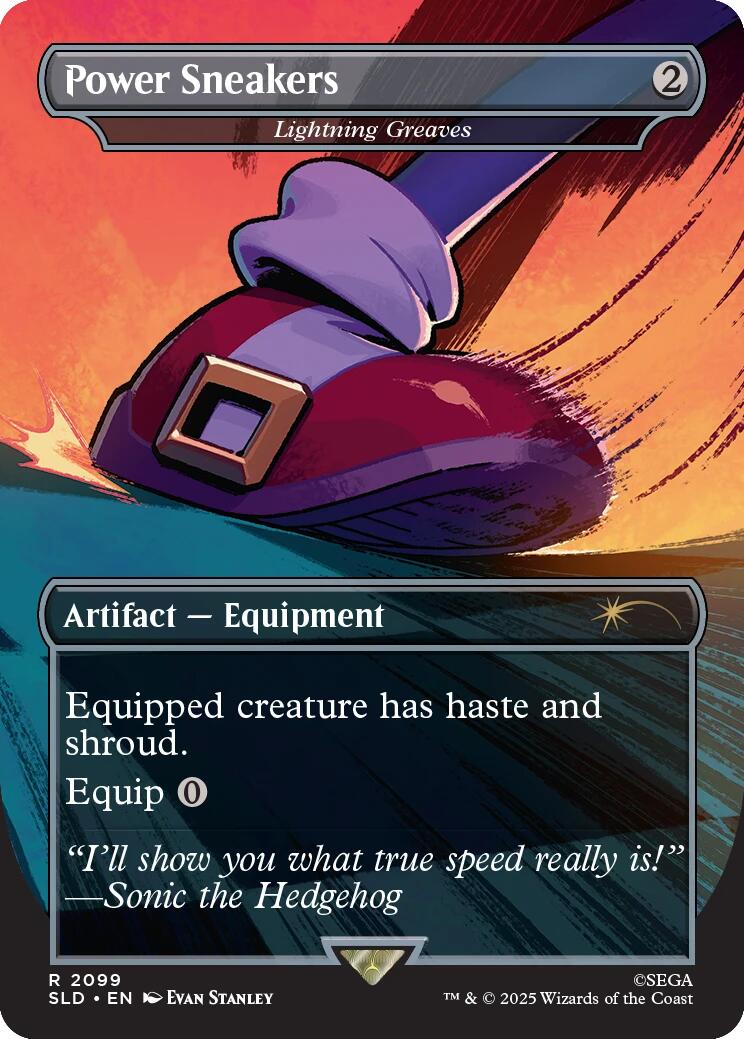 Power Sneakers - Lightning Greaves [Secret Lair Drop Series] | Chromatic Games
