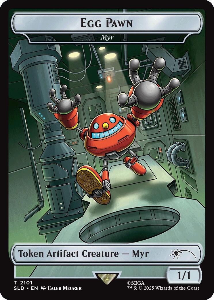 Egg Pawn - Myr Token [Secret Lair Drop Series] | Chromatic Games