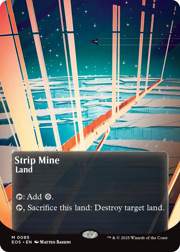 Stripe Mine (0085) (Borderless) [Edge of Eternities: Stellar Sights] | Chromatic Games