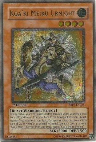Koa'ki Meiru Urnight [ABPF-EN025] Ultimate Rare | Chromatic Games