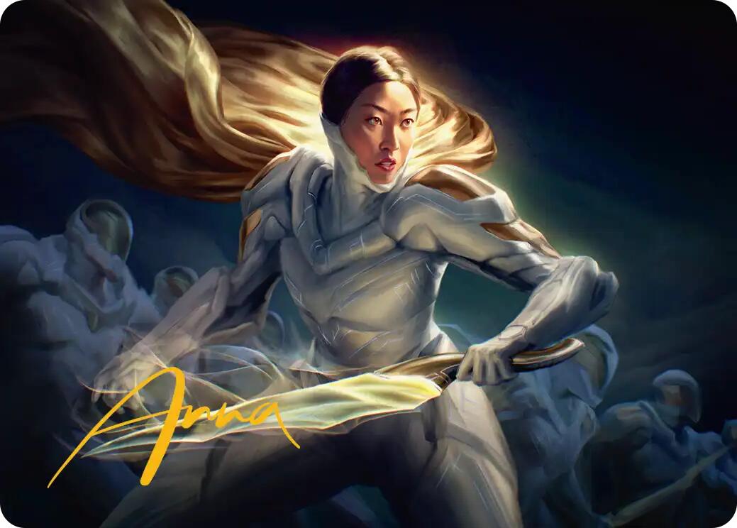 Cosmogrand Zenith Art Card (Gold-Stamped Signature) [Edge of Eternities Art Series] | Chromatic Games