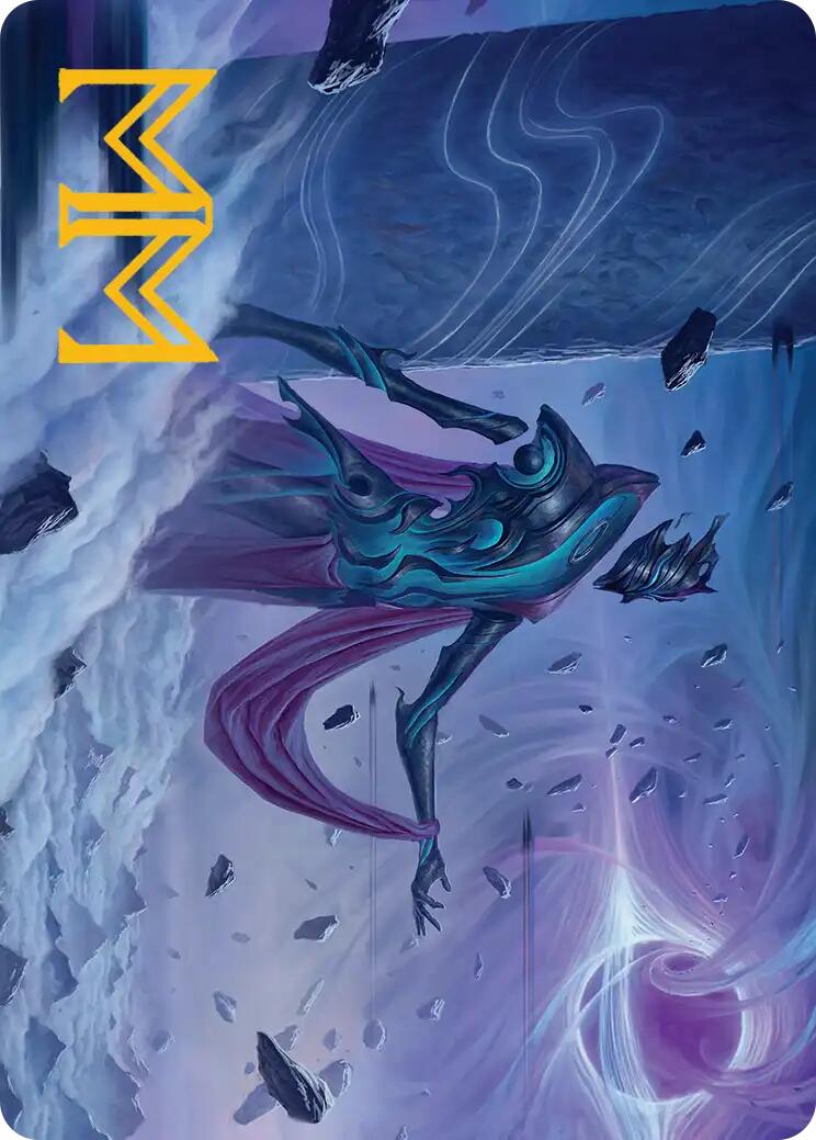 Bygone Colossus Art Card (Gold-Stamped Signature) [Edge of Eternities Art Series] | Chromatic Games