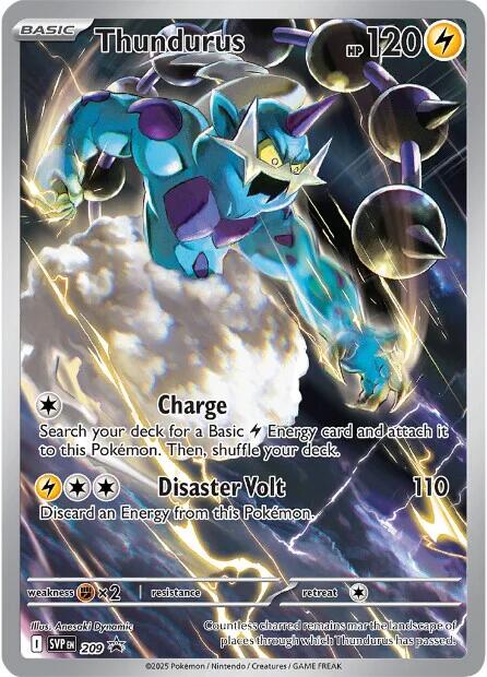 Thundurus (209) [Scarlet & Violet: Black Star Promos] | Chromatic Games