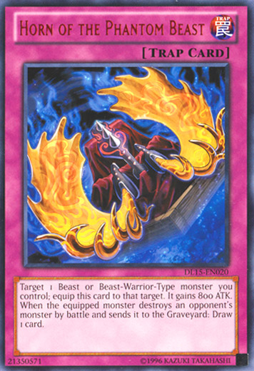 Horn of the Phantom Beast (Red) [DL15-EN020] Rare | Chromatic Games