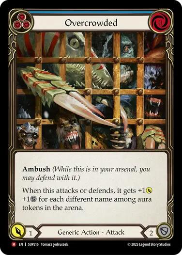 Overcrowded [SUP216] (Super Slam) | Chromatic Games