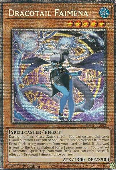 Dracotail Faimena (Starlight Rare) [JUSH-EN002] Starlight Rare | Chromatic Games