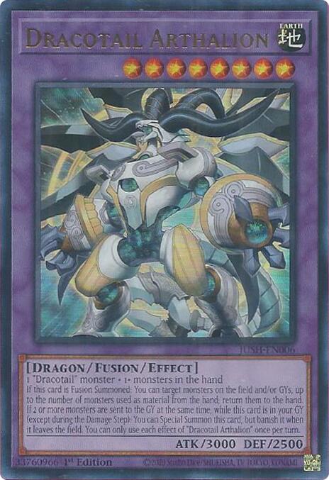 Dracotail Arthalion [JUSH-EN006] Ultra Rare | Chromatic Games