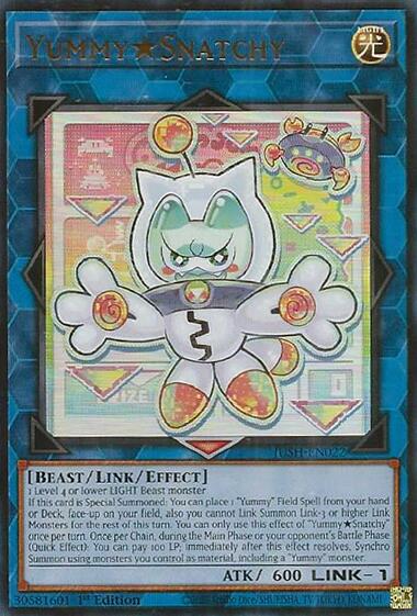 YummySnatchy [JUSH-EN022] Ultra Rare | Chromatic Games