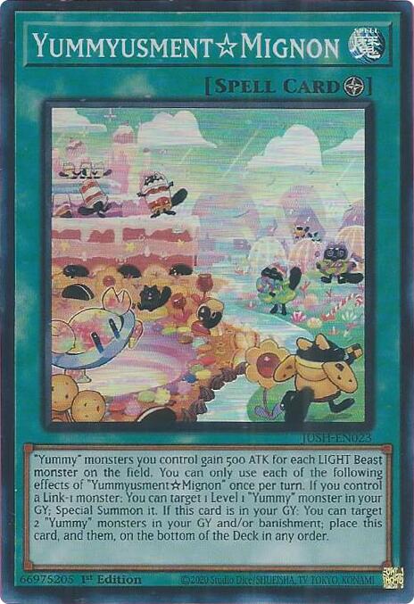 YummyusmentMignon (Super Rare) [JUSH-EN023] Super Rare | Chromatic Games