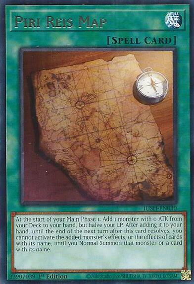 Piri Reis Map [JUSH-EN030] Rare | Chromatic Games