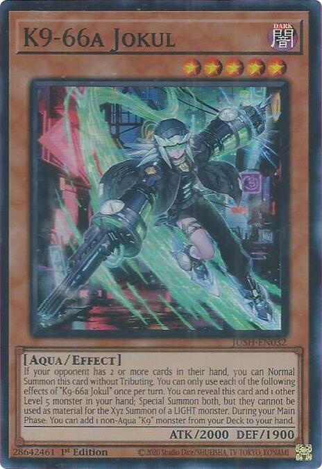 K9-66a Jokul [JUSH-EN032] Super Rare | Chromatic Games