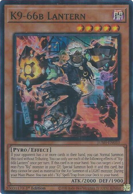 K9-66b Lantern [JUSH-EN033] Super Rare | Chromatic Games