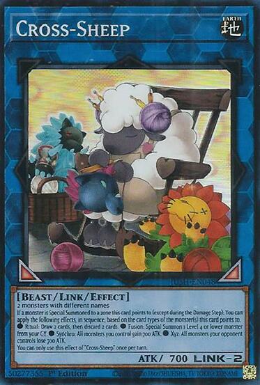 Cross-Sheep (Super Rare) [JUSH-EN048] Super Rare | Chromatic Games