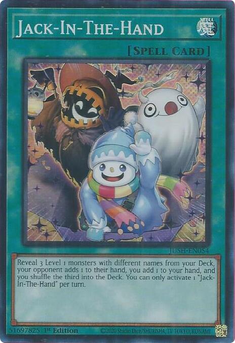 Jack-In-The-Hand (Super Rare) [JUSH-EN054] Super Rare | Chromatic Games