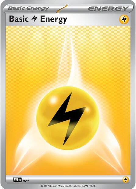 Basic Lightning Energy (020) [Scarlet & Violet: Black Bolt] | Chromatic Games