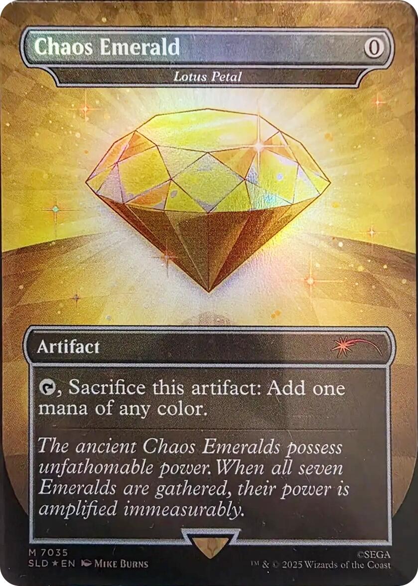 Chaos Emerald - Lotus Petal (7035) [Secret Lair Drop Series] | Chromatic Games