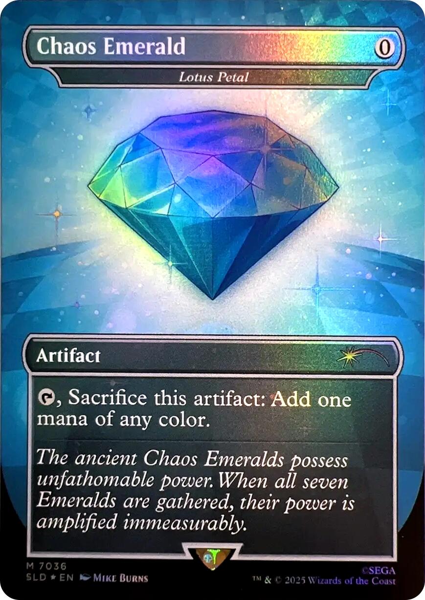 Chaos Emerald - Lotus Petal (7036) [Secret Lair Drop Series] | Chromatic Games