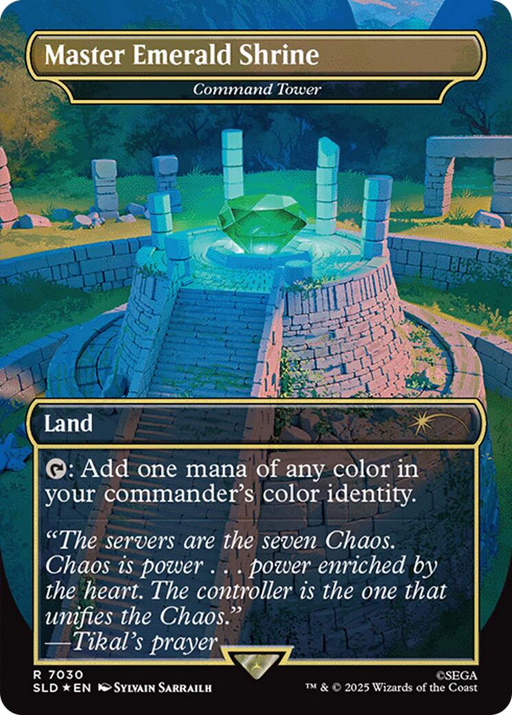 Master Emerald Shrine - Command Tower (7030) [Secret Lair Drop Series] | Chromatic Games