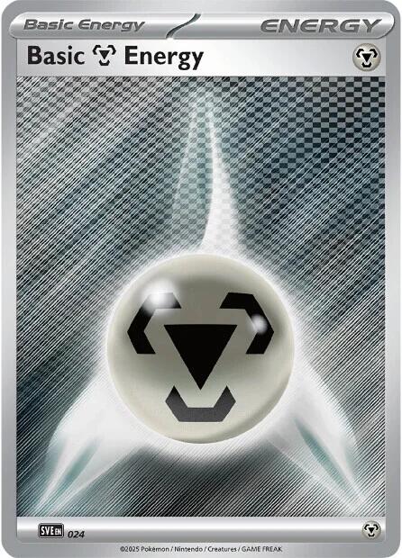 Basic Metal Energy (024) [Scarlet & Violet: Black Bolt] | Chromatic Games