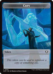 Copy // Pest Double-Sided Token [Edge of Eternities Commander Tokens] | Chromatic Games