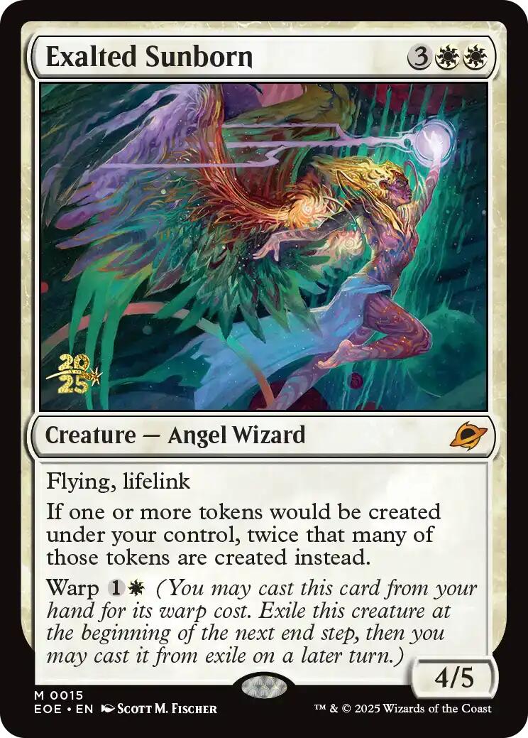 Exalted Sunborn [Edge of Eternities Prerelease Promos] | Chromatic Games