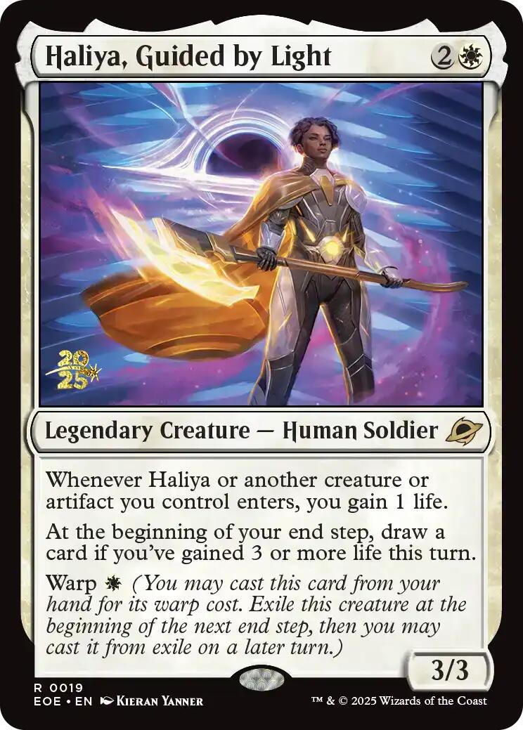 Haliya, Guided by Light [Edge of Eternities Prerelease Promos] | Chromatic Games