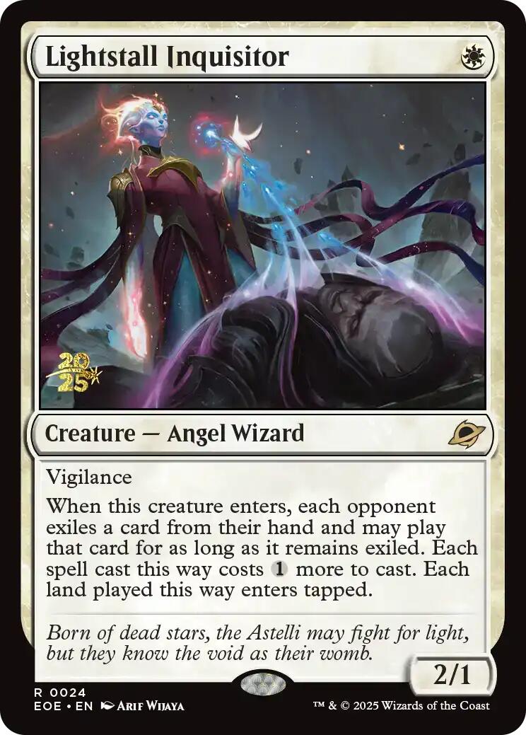 Lightstall Inquisitor [Edge of Eternities Prerelease Promos] | Chromatic Games