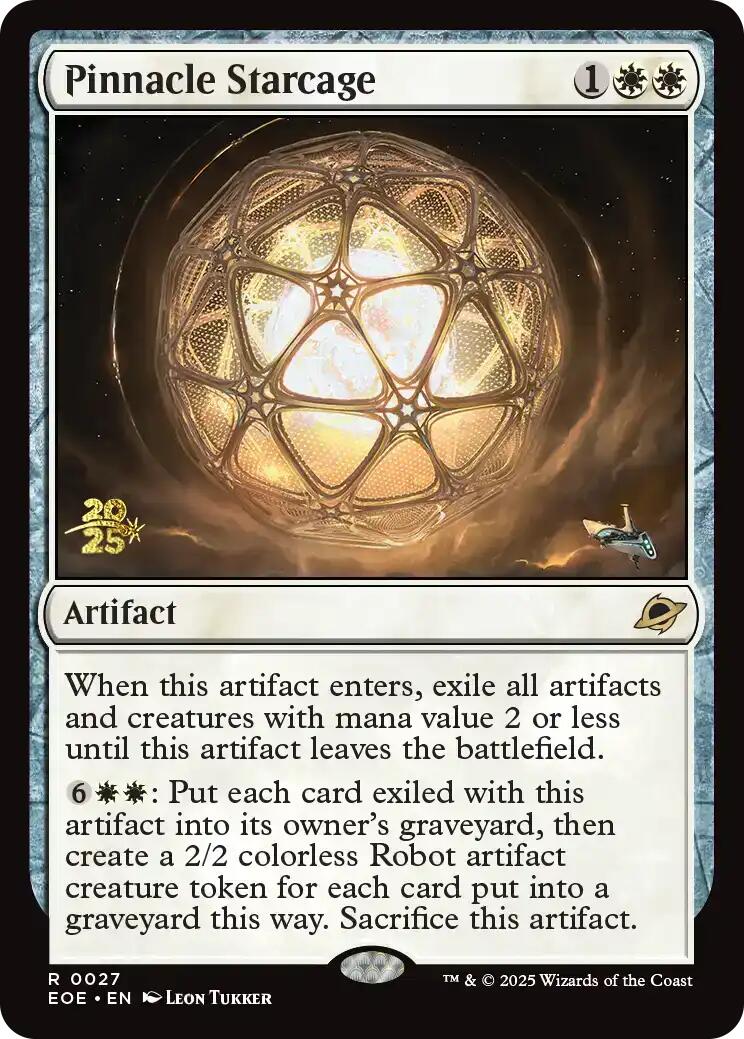 Pinnacle Starcage [Edge of Eternities Prerelease Promos] | Chromatic Games