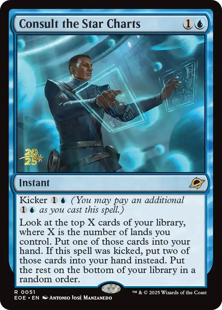 Consult the Star Charts [Edge of Eternities Prerelease Promos] | Chromatic Games