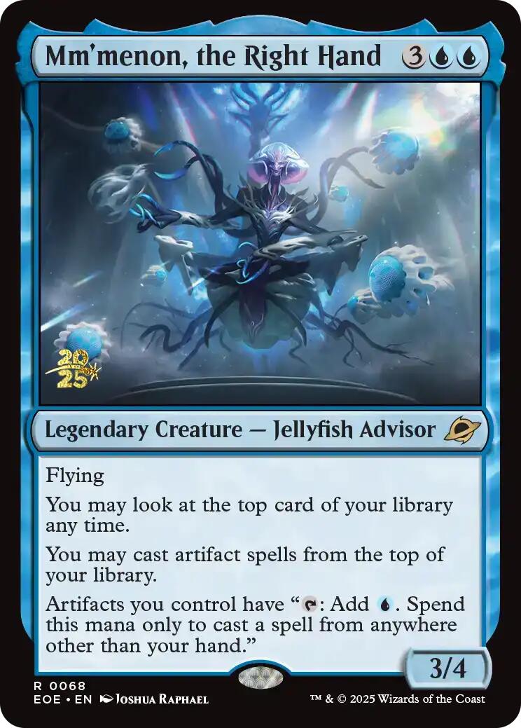Mm'menon, the Right Hand [Edge of Eternities Prerelease Promos] | Chromatic Games