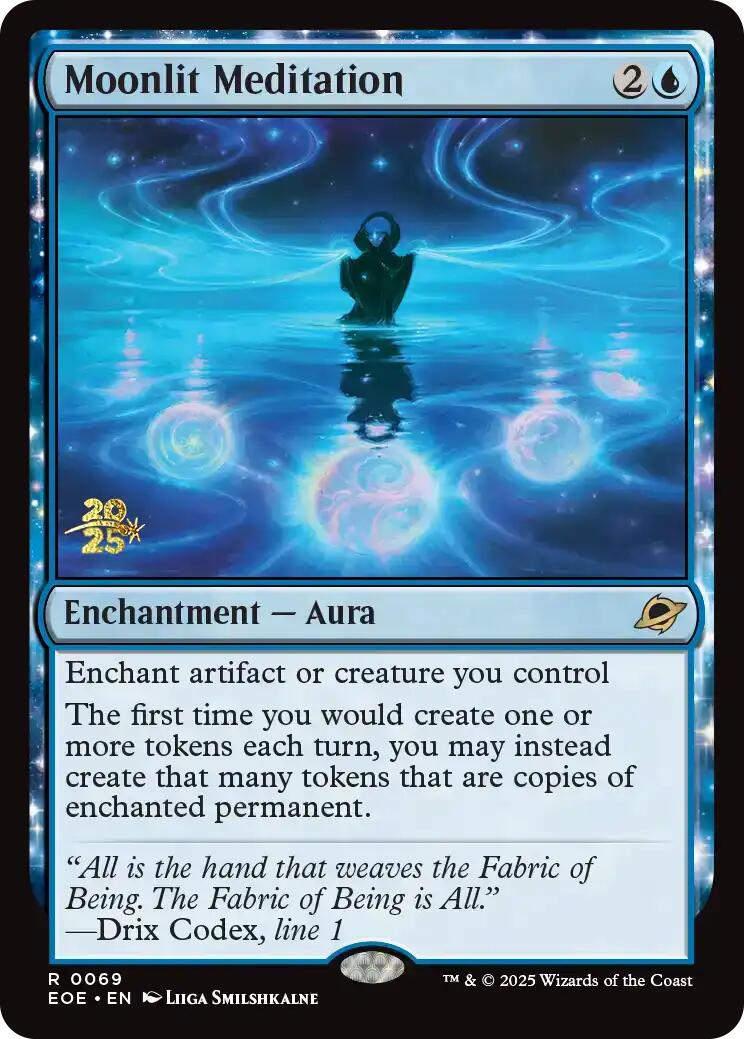 Moonlit Meditation [Edge of Eternities Prerelease Promos] | Chromatic Games