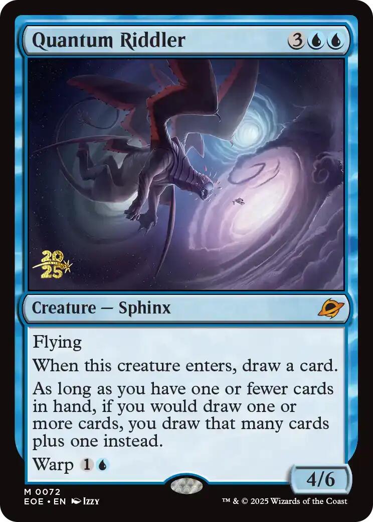 Quantum Riddler [Edge of Eternities Prerelease Promos] | Chromatic Games