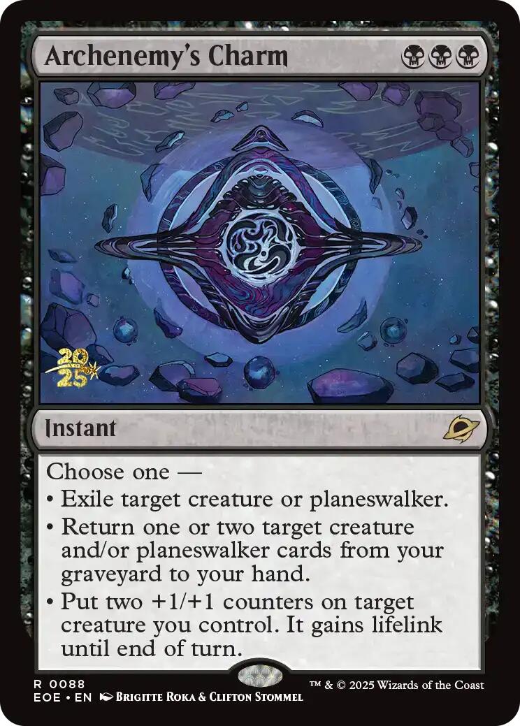 Archenemy's Charm [Edge of Eternities Prerelease Promos] | Chromatic Games