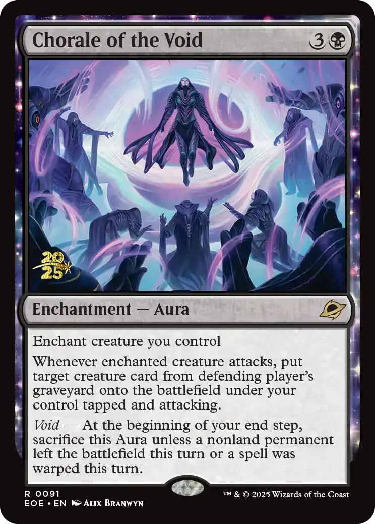 Chorale of the Void [Edge of Eternities Prerelease Promos] | Chromatic Games