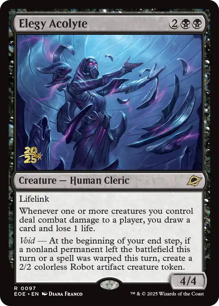 Elegy Acolyte [Edge of Eternities Prerelease Promos] | Chromatic Games