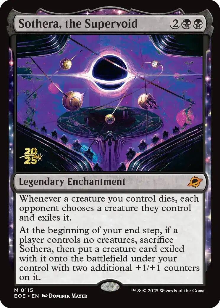 Sothera, the Supervoid [Edge of Eternities Prerelease Promos] | Chromatic Games