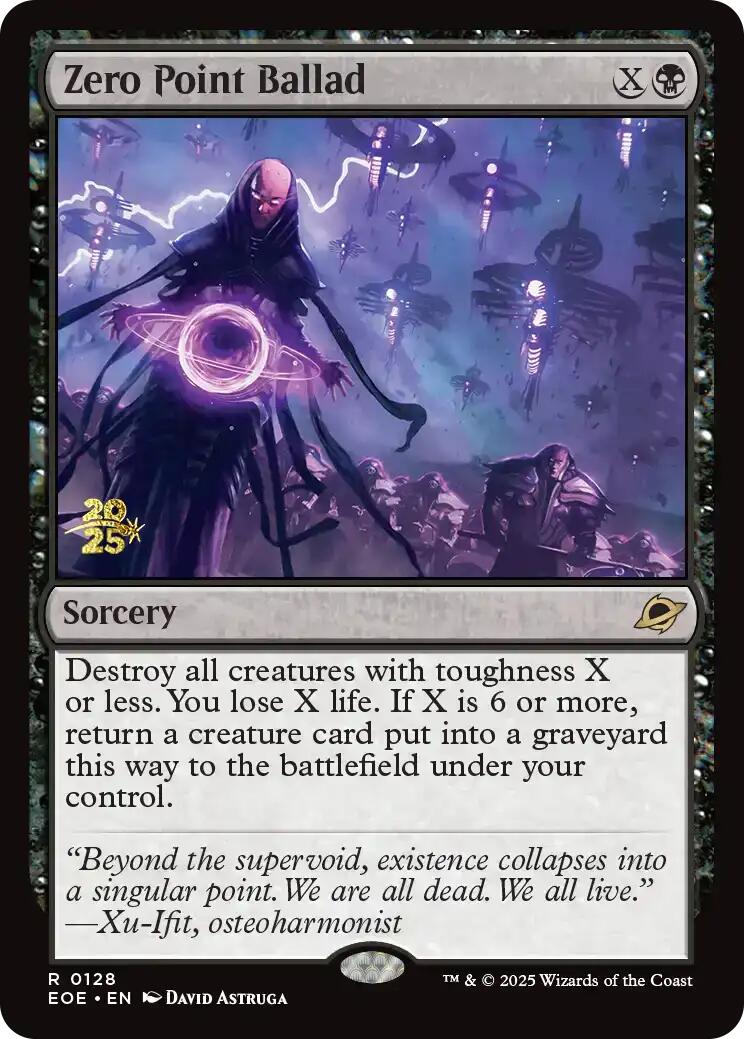 Zero Point Ballad [Edge of Eternities Prerelease Promos] | Chromatic Games