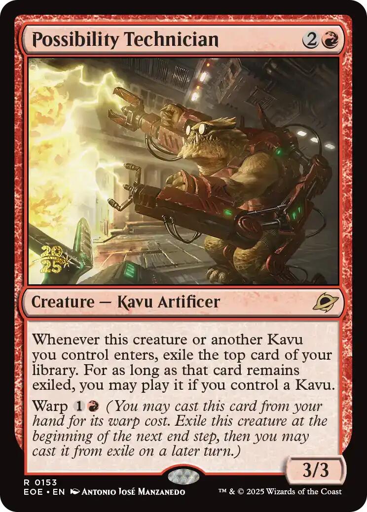 Possibility Technician [Edge of Eternities Prerelease Promos] | Chromatic Games